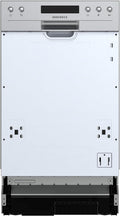 Respekta Geschirrspüler, 45 cm, Silber, Einbau Leni GSP45.1TID-12, teilintegriert