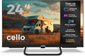 Cello Fernseher, 12 V, Schwarz, CTRAV-24TZ 24' Smart LED Traveller-TV, 1080p, 2024, Tizen OS, Gaming Hub, Pitch Perfect Lautsprecher