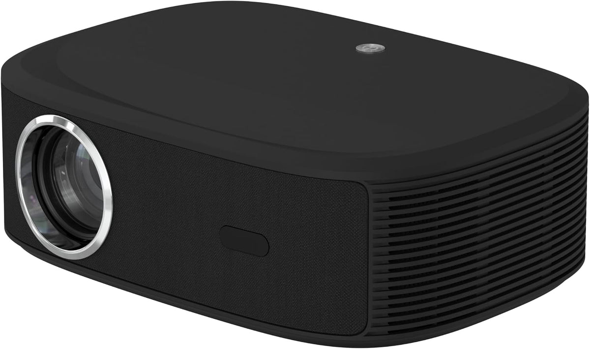 Maxxo Projektor, Anthrazit, LED800, 700 ANSI Lumen, Native Full HD 1080P, Unterstützung 4K, 5000:1, Autofokus, 5G WiFi