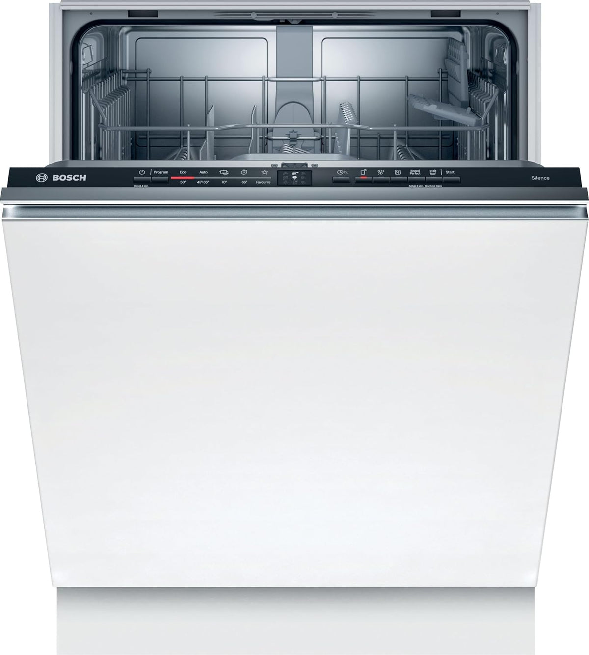 Bosch Geschirrspüler, 48 dB(A) re 1 pW, 60 cm, Weiß, SMV2ITX18E Serie 2 Einbau- / /Home Connect /