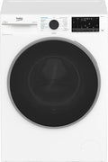 Beko Waschtrockner, 12 kg, 8 kg, Weiß, B3DFT512447 W freistehend, Waschen & Trocknen, 1400 U/min, SteamCure, AddXtra Nachlegefunktion