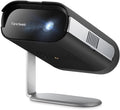ViewSonic Beamer, Schwarz, M1 Max Tragbarer Smart LED, Full HD 1080p, Google TV, 360° Projektion, 200 ANSI Lumen