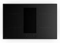 Klarstein Dunstabzugshaube, 8400 W, 80 cm, Schwarz, Velaire Induktionskochfeld mit Dunstabzug -, 4 Zonen, Boost, Touch-Slider