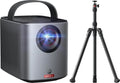 NEBLUA Beamer, 8 W, Schwarz, Mars 3 Air Mini mit Mars 2 Universalstativ, 1080p, mit Google TV, Smart, WLAN Projektor