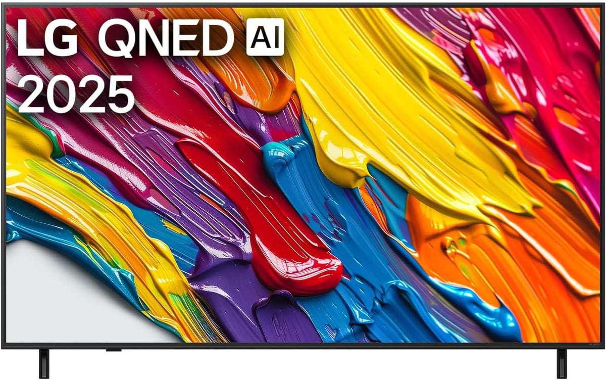 LG Fernseher, 65 Zoll, 165 cm, Schwarz, 65QNED82A6B TV 4K QNED AI TV (α7 Gen8 4K AI Prozessor, webOS 25, 60 Hz) [Modelljahr 2025]