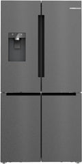 Bosch Kühlschrank, 183 x 90.5 cm, 39 dB., 574 L, Weiß, Serie 6 Smarter French Door KFI96AXEA
