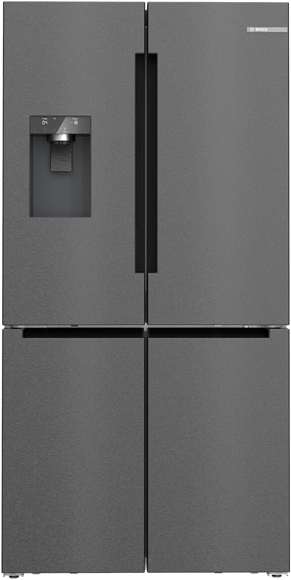 Bosch Kühlschrank, 183 x 90.5 cm, 39 dB., 574 L, Weiß, Serie 6 Smarter French Door KFI96AXEA