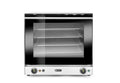 HENDI Backofen, 2670 W, 570 mm, 230 V, 2 L, Silber, Heißluftofen mit Beschwadung, H90S, mit 4x Backbleche, mit üfter
