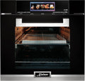 Kaiser Backofen, 79 L, Schwarz/Silber, EH 6344 Air Fryer Pyrolyse Einbau, mit TFT Display, Heißluftfritteuse, Pyrolyse Selbstreinigung