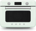 Smeg Backofen, 1800 W, Schwarz/Silber, COF01PGEU, Dampf-Kombi, 10 Kochfunktionen, 33 automatische Rezepte, abnehmbarer Tank