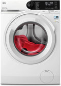 AEG Waschmaschine, 10 kg, Weiß, Serie 6000 ProSense Mengenautomatik, Leise, Nachlegefunktion, Kindersicherung, Schontrommel