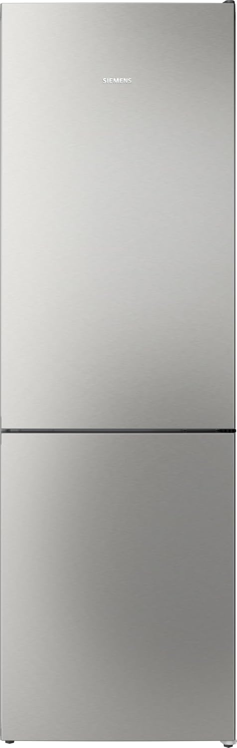 Siemens Kühl-Gefrierkombination, 186 x 60 cm, Silber, iQ300, freistehend Kühl-Gefrier-Kombination mit Gefrierbereich