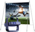 XGIMI Projektionsleinwand, Schwarz, Elfin Flip Laser Tragbarer Beamer + 70' Outdoor Leinwand