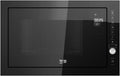 Beko Mikrowelle, 40,0 cm, Silber/Schwarz, 8847893200 (Einbau) / /Kindersicherung, Garraum: Edelstahl, Schwarz