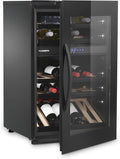DOMETIC Weinkühlschrank, Schwarz, E49FGB Einbau- mit rahmenloser Glastür für 49 Flaschen
