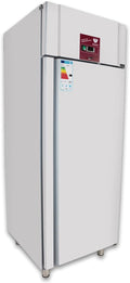 Beeketal Gefrierschrank, 539 L, 230 V, Silber, Gastro Edelstahl Tiefkühlschrank GS-580B, Gewerbe Umluftkühlung, automatische Abtauung