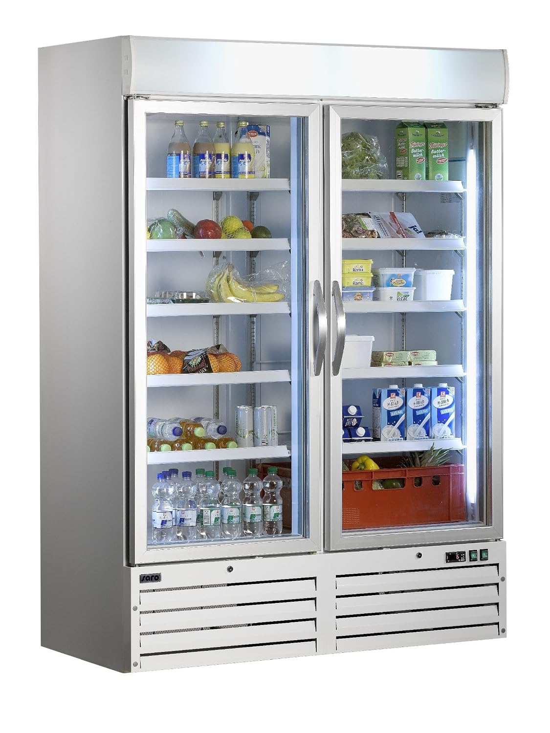 Saro Kühlschrank, 1078 L, Weiß, 323-4165 G 920 mit Umluftventilator