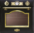 Kaiser Gasherd, 60 cm, 67 L, Schwarz/Silber, Empire EG 6345 Em Einbau Gasbackofen Autark/ /Einbau- / Gas
