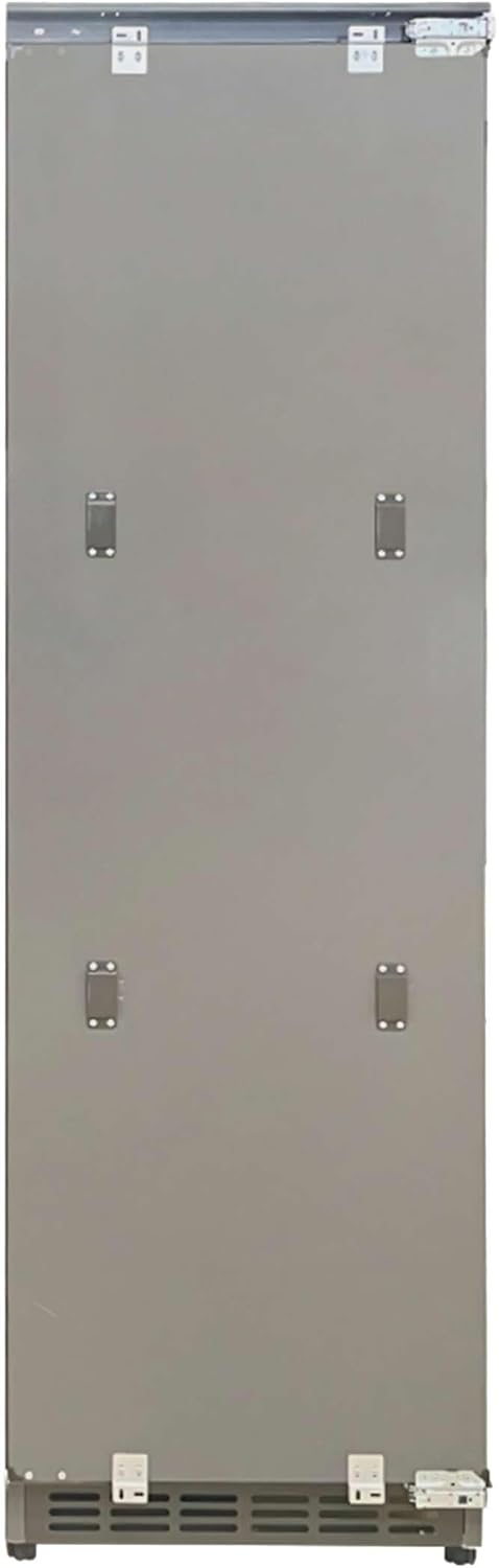 Cecotec Kühlschrank, 55,9 cm, 187 cm, 222 L, Grau, Höhe, Breite, Metal Cooling, Premium, Klasse E