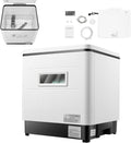800 W Geschirrspüler, ungefähr 55 dB (5m/16.4ft entfernt), 800 W, Lebensmittelqualität PP, 201 Edelstahl, Silber