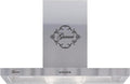 GURARI Dunstabzugshaube, 1000 m, 90 cm, Silber, GCH F 461 IS 9 • Edelstahl Wandhaube • ³/h Motor • Sehr
