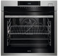 AEG Backofen, Silber, BSE682020M Dampf /SteamBoost, Multidampfgarer/Dampfreinigung/Kerntemperatursensor/Touch-Be