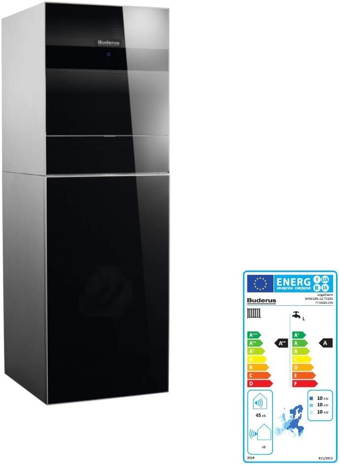 Buderus Kompressor, Braun, Sole Wasser Wärmepumpe WSW196i-12 TS185 Erdwärmepumpe