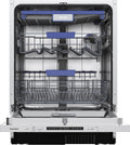 Geschirrspüler, 60 cm, Silber, homeX DWFI601442A Spülmaschine vollintegrierbar EEK A