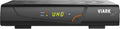 VIARK Fernseher, Schwarz, Sat 4K 2160p H.265 digitaler Multistream, Apps, DVB-S2X, HDMI, USB 2.0, Ultra HD)