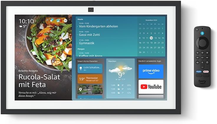 Zertifiziert Fernseher, Schwarz, und generalüberholt Amazon Echo Show 15