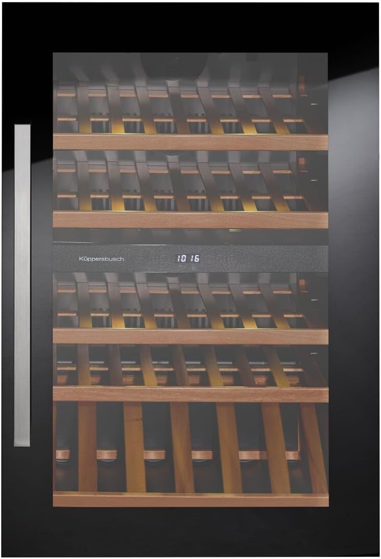 Küppersbusch Weinkühlschrank, Schwarz/Silber, FWK 2800.0 S1 K-Series 8 Einbau Weinklimaschrank