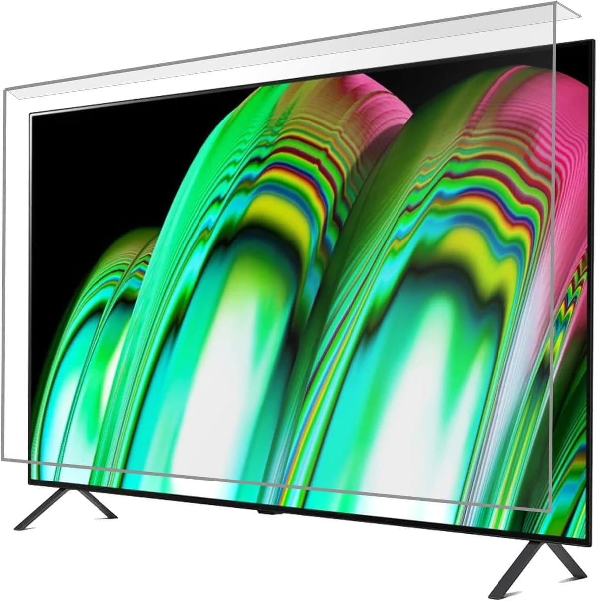 Fernseher, 75 Zoll, Schwarz, TV Bildschirmschutz 190 Bildschirm