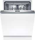 Bosch Geschirrspüler, 14 Maßgedecke, 60 cm, Silber, Vollintegriert, Serie 6, Made in Germany, Verbesserte Trocknung - Efficient Dry