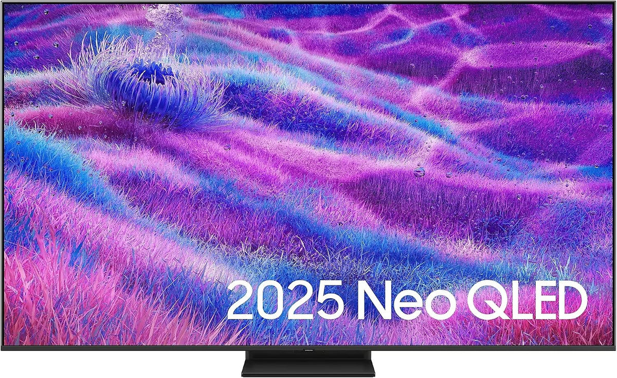 Samsung Fernseher, 85 Zoll, 214 cm, Schwarz, Neo QLED 4K QN80F Mini LED, NQ4 AI Gen2 Prozessor, Quantum Matrix Technology Slim