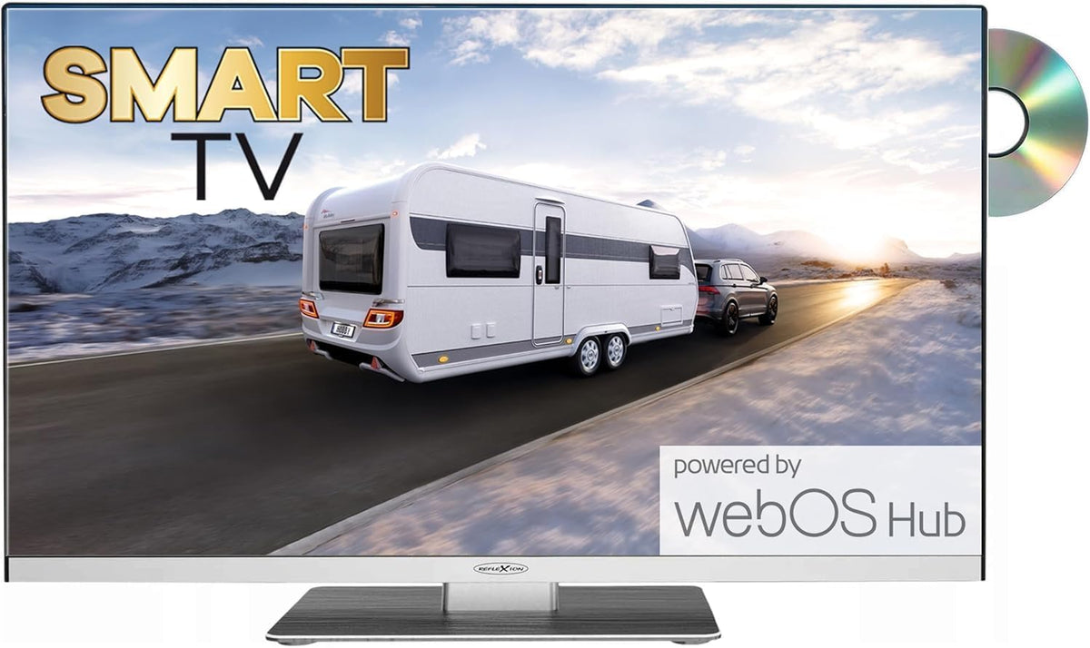 REFLEXION Fernseher, Schwarz, LDDX22iBT mit Standfuß