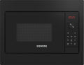 Siemens Mikrowelle, 800 W, 20 L, Schwarz, BF523LMB3 iQ300 Einbau