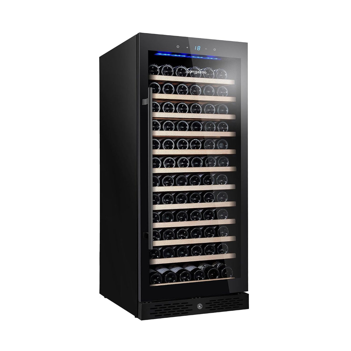 GGM Weinkühlschrank, 322 L, Schwarz, Gastro ECO 127 Flaschen