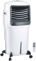 Sichler Klimaanlage, 20 l, Weiß, Haushaltsgeräte Kühllüfter Wohnung: Verdunstungs-Luftkühler, 110 Watt (Raumkühler mit Ionisator