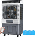Klimaanlage Mobiles Klimagerät, 200 W, Weiß, Mobil 120° Oszillation Leiser Luftkühler Tragbar