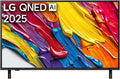 LG Fernseher, 43 Zoll, 109 cm, Schwarz, 43QNED82A6B TV 4K QNED AI TV (α7 Gen8 4K AI Prozessor, webOS 25, 60 Hz) [Modelljahr 2025]
