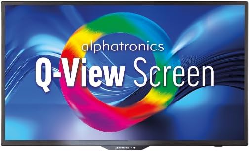 Fernseher, 24 Zoll, Schwarz, Smart TV, alphatronics SL-DW QVIEW Smart-TV mit integriertem