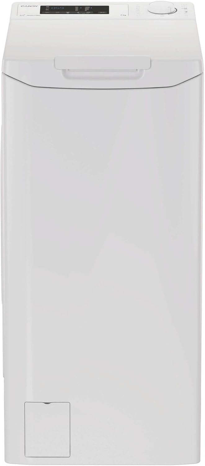 TCA273D2 Waschmaschine, 7 kg, Weiß, Toplader, 1200 U/min, Energieklasse D