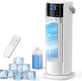 Klimaanlage, Weiß, Mobile, Mini con Tanque de 900ml, 4-In-1 Luftkühler mit Wasserkühlung, 3 Gebläsestufen, 90° Oszillation