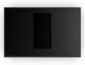 Klarstein Kochfeld, 8400 W, 80 cm, Schwarz, Velaire Induktions mit Dunstabzug -, 4 Zonen, Boost, Flex-Zone, Touch-Slider
