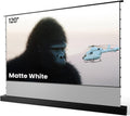 AWOL Projektionsleinwand, Schwarz, VISION 120-Zoll Elektrische Leinwand für, Heimkino-Standbildwand, 4K/8K Ultra HD