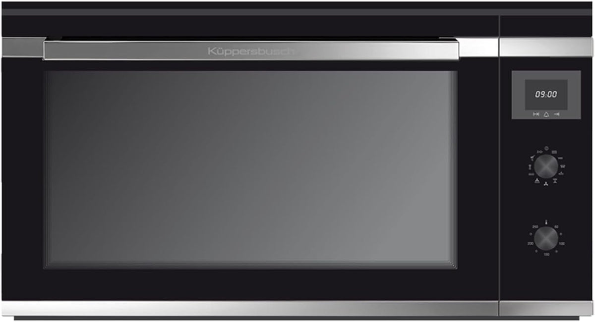 Küppersbusch Backofen, Schwarz/Silber, B 9330.0 S3 K-Series. 3 Schwarz/Silver Chrome