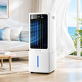 Mobiles Klimaanlage, 10 L, 25 L, Weiß, Klimagerät Ohne Abluftschlauch, Luftkühler mit Wasserbehälter /, Verdunstungskühler mit Fernbedienung