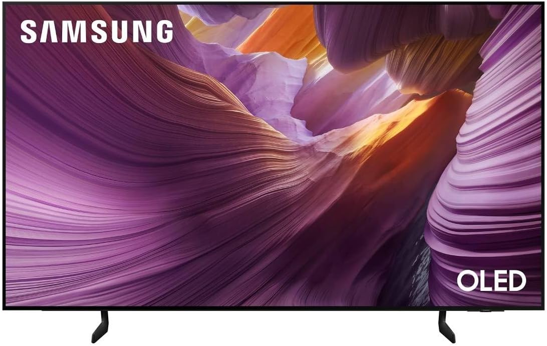 Samsung Fernseher, Schwarz, 83' TV (2025) OLED 4K - TQ83S85FAEXXC [Länderversion, Spanisch, Portugiesisch]...[Länderversion Französisch