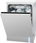 Amica Geschirrspüler, 60 cm, Silber, Einbau 14 Maßgedecke SteamPowerPro EGSPV 590 900