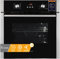 KKT Backofen, 60 cm, 70 L, Schwarz/Silber, KOLBE Einbau BO8805SS
